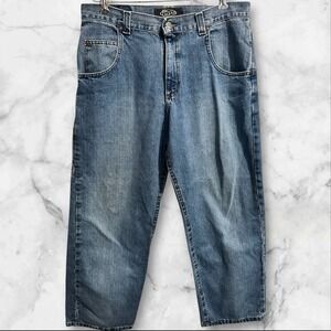 Vintage Lee Pipes Jeans Baggy Pipes Jeans Jnco Adult Sz 36  35x30